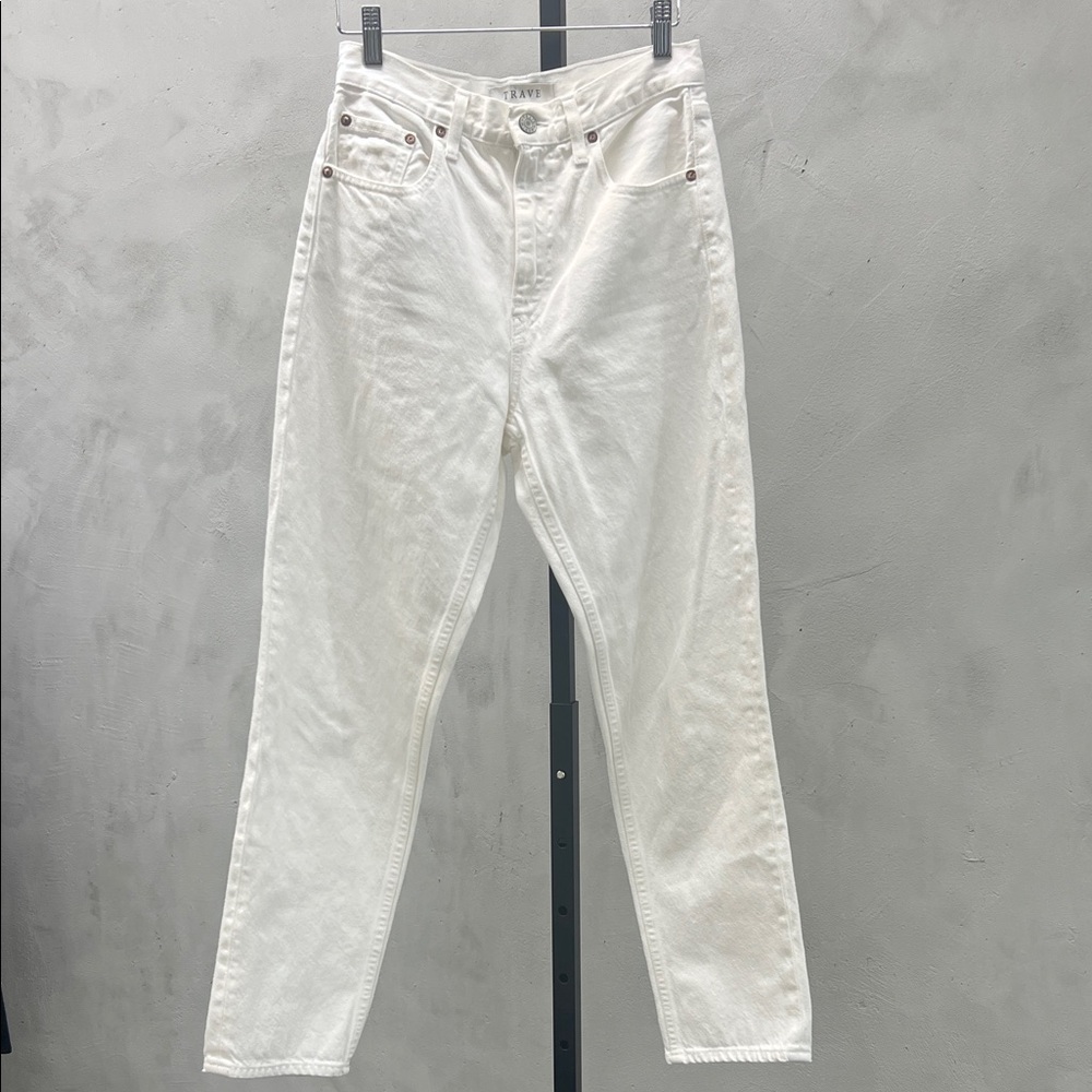 Trave Whote slim jeans